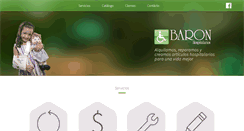 Desktop Screenshot of baronhospitalarios.com